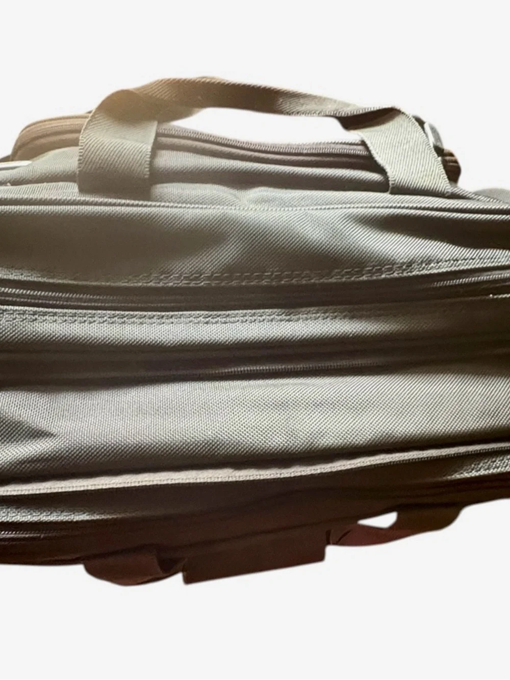 Dakota by Tumi Olive Green Ballistic Nylon Carry-On Bag